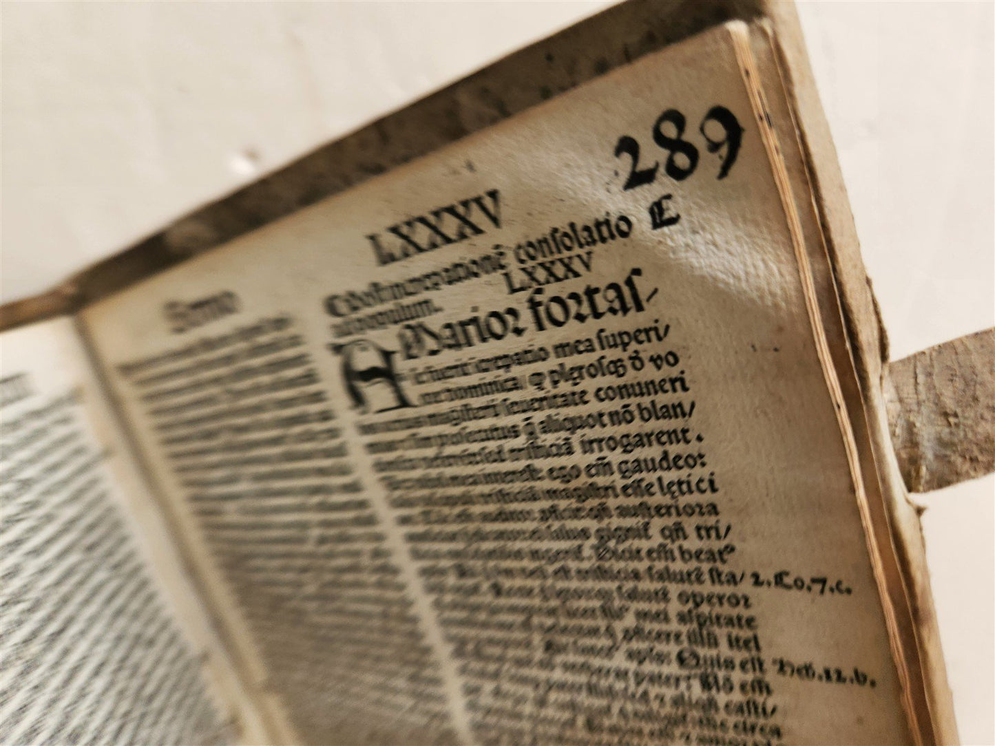 1506 POST-INCUNABULA ST.AMBROSE of MILAN antique OMNIA OPERA v. III