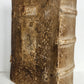1653 LATIN GERMAN DICTIONARY antique PIGSKIN BINDING
