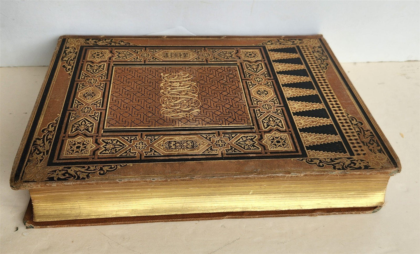 1874 L'ESPAGNE Illustrated by GUSTAVE DORE antique DESCRIPTION of SPAIN FOLIO