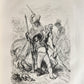 1874 L'ESPAGNE Illustrated by GUSTAVE DORE antique DESCRIPTION of SPAIN FOLIO