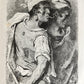 1874 L'ESPAGNE Illustrated by GUSTAVE DORE antique DESCRIPTION of SPAIN FOLIO