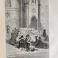1874 L'ESPAGNE Illustrated by GUSTAVE DORE antique DESCRIPTION of SPAIN FOLIO