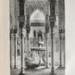 1874 L'ESPAGNE Illustrated by GUSTAVE DORE antique DESCRIPTION of SPAIN FOLIO