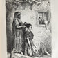 1874 L'ESPAGNE Illustrated by GUSTAVE DORE antique DESCRIPTION of SPAIN FOLIO