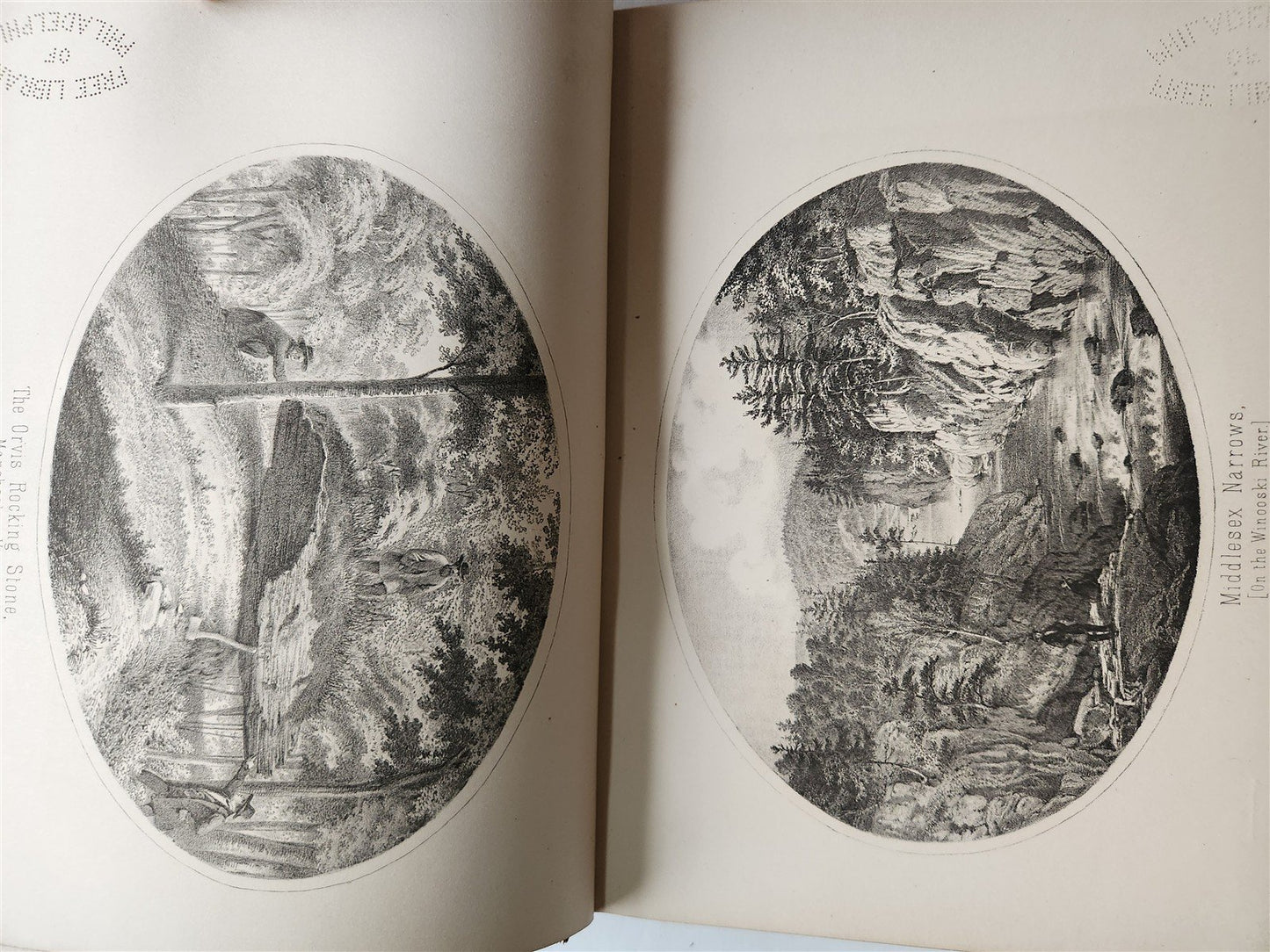 1861 Report on the Geology of Vermont 2 VOLUMES antique ILLUSTRATED Americana