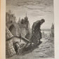 1877 The Rime of Ancient Mariner antique FOLIO Illustrated by GUSTAVE DORE