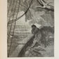 1877 The Rime of Ancient Mariner antique FOLIO Illustrated by GUSTAVE DORE
