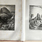 1870s BIBLE GUSTAVE DORE LLUSTRATED 2 VOLUMES MASSIVE FOLIO antique 230 plates