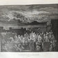 1870s BIBLE GUSTAVE DORE LLUSTRATED 2 VOLUMES MASSIVE FOLIO antique 230 plates