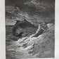 1870s BIBLE GUSTAVE DORE LLUSTRATED 2 VOLUMES MASSIVE FOLIO antique 230 plates