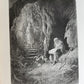 1867 GUSTAVE DORE ILLUSTRATED VIVIEN by ALFRED TENNYSON antique FOLIO poetry
