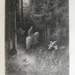1867 GUSTAVE DORE ILLUSTRATED VIVIEN by ALFRED TENNYSON antique FOLIO poetry