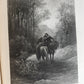 1867 GUSTAVE DORE ILLUSTRATED VIVIEN by ALFRED TENNYSON antique FOLIO poetry