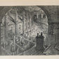 1872 LONDON PILGRIMAGE by B. Jerrold antique ILLUSTRATED by GUSTAVE DORE FOLIO