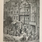 1872 LONDON PILGRIMAGE by B. Jerrold antique ILLUSTRATED by GUSTAVE DORE FOLIO