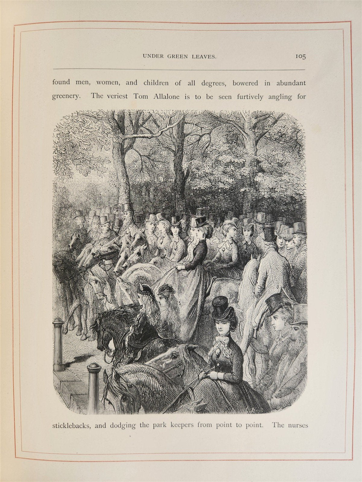 1872 LONDON PILGRIMAGE by B. Jerrold antique ILLUSTRATED by GUSTAVE DORE FOLIO