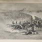 1872 LONDON PILGRIMAGE by B. Jerrold antique ILLUSTRATED by GUSTAVE DORE FOLIO