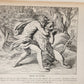 1880s BIBLE in FRENCH antique ILLUSTRATED FOLIO La Sainte Bible en Images