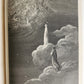 1872 DANTE in FRENCH antique GUSTAVE DORE ILLUSTRATED FOLIO PURGATOIRE & PARADIS