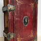 1850 MISSALE ROMANUM antique DECORATIVE BINDING w/ SILVER FITTINGS illustrated