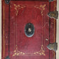 1850 MISSALE ROMANUM antique DECORATIVE BINDING w/ SILVER FITTINGS illustrated
