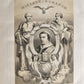 1850 MISSALE ROMANUM antique DECORATIVE BINDING w/ SILVER FITTINGS illustrated