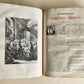 1850 MISSALE ROMANUM antique DECORATIVE BINDING w/ SILVER FITTINGS illustrated