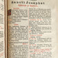 1850 MISSALE ROMANUM antique DECORATIVE BINDING w/ SILVER FITTINGS illustrated