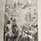 1850 MISSALE ROMANUM antique DECORATIVE BINDING w/ SILVER FITTINGS illustrated