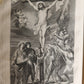 1850 MISSALE ROMANUM antique DECORATIVE BINDING w/ SILVER FITTINGS illustrated