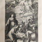 1850 MISSALE ROMANUM antique DECORATIVE BINDING w/ SILVER FITTINGS illustrated