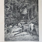 1875 DON QUIJOTE by CERVANTES 2 VOLUMES antique GUSTAVE DORE ILLUSTRATED FOLIO