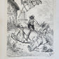 1875 DON QUIJOTE by CERVANTES 2 VOLUMES antique GUSTAVE DORE ILLUSTRATED FOLIO
