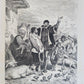 1875 DON QUIJOTE by CERVANTES 2 VOLUMES antique GUSTAVE DORE ILLUSTRATED FOLIO