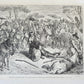 1875 DON QUIJOTE by CERVANTES 2 VOLUMES antique GUSTAVE DORE ILLUSTRATED FOLIO