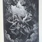 1880s PARADISE LOST by JOHN MILTON antique GUSTAVE DORE ILLUSTRATED FOLIO German