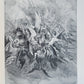 1880s PARADISE LOST by JOHN MILTON antique GUSTAVE DORE ILLUSTRATED FOLIO German