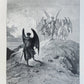 1880s PARADISE LOST by JOHN MILTON antique GUSTAVE DORE ILLUSTRATED FOLIO German