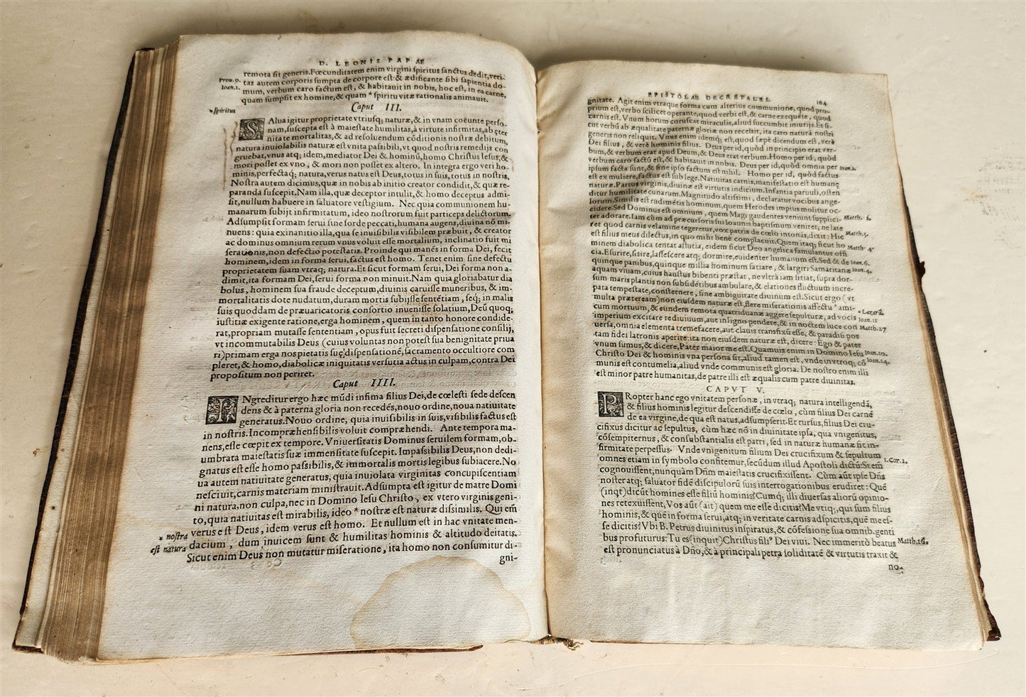 1561 D. LEONIS EIVS NOMINIS I. ROMANI PONTIFICIS antique 16th CENTURY