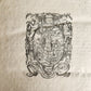 1561 D. LEONIS EIVS NOMINIS I. ROMANI PONTIFICIS antique 16th CENTURY