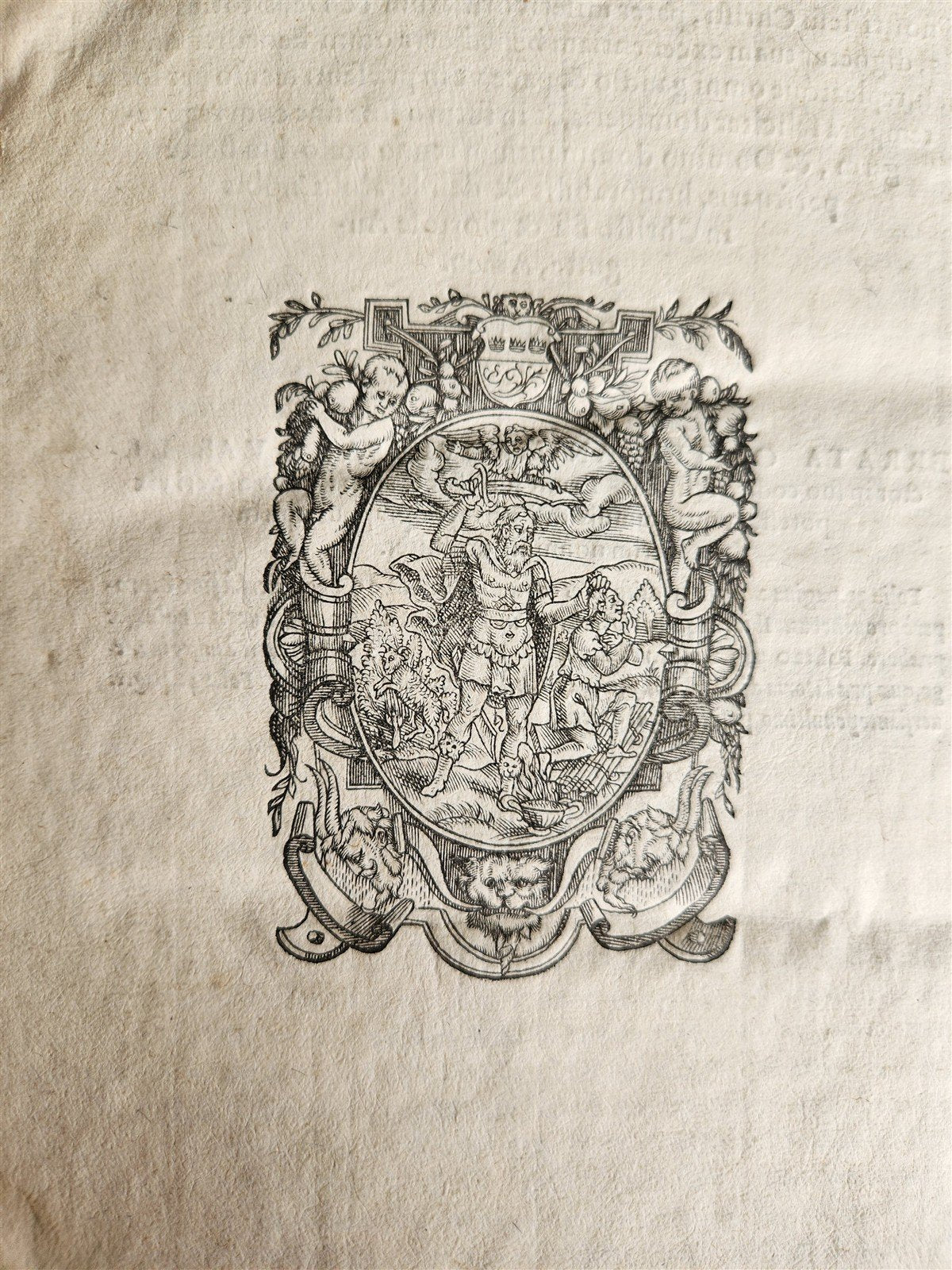 1561 D. LEONIS EIVS NOMINIS I. ROMANI PONTIFICIS antique 16th CENTURY
