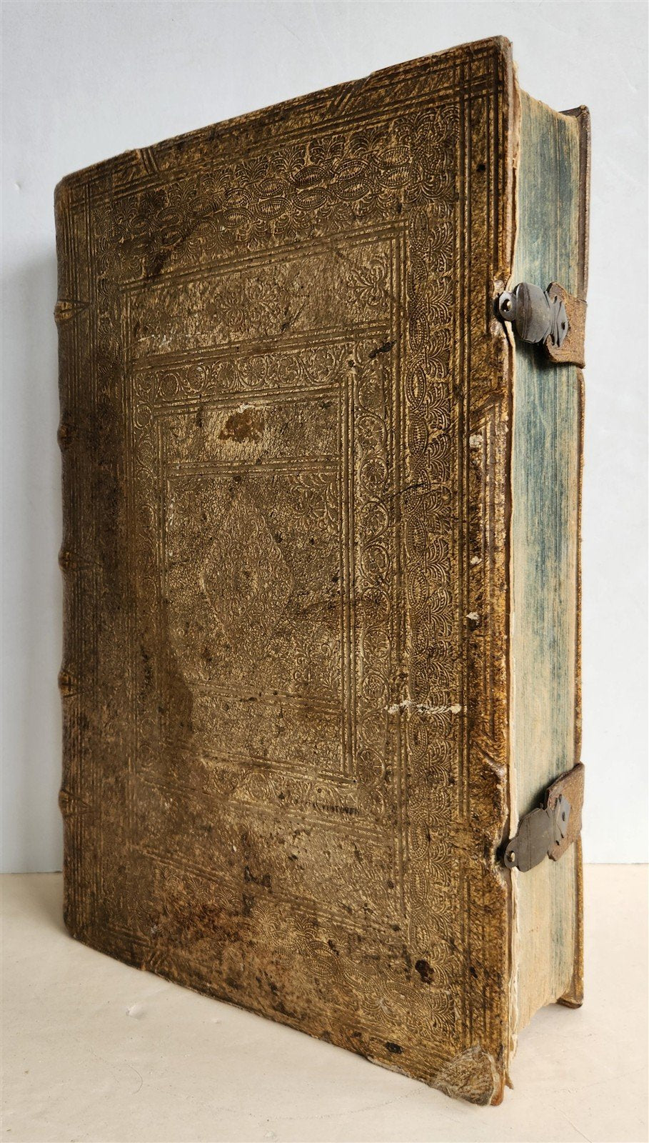 1682 Georgica curiosa ILLUSTRATED noble country life antique PIGSKIN BOUND FOLIO