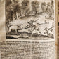 1682 Georgica curiosa ILLUSTRATED noble country life antique PIGSKIN BOUND FOLIO