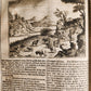 1682 Georgica curiosa ILLUSTRATED noble country life antique PIGSKIN BOUND FOLIO