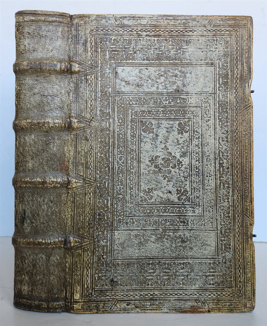 1682 Georgica curiosa ILLUSTRATED noble country life antique PIGSKIN FOLIO