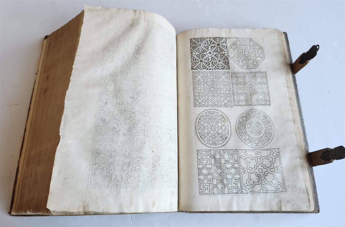 1682 Georgica curiosa ILLUSTRATED noble country life antique PIGSKIN FOLIO