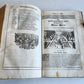 1682 Georgica curiosa ILLUSTRATED noble country life antique PIGSKIN FOLIO