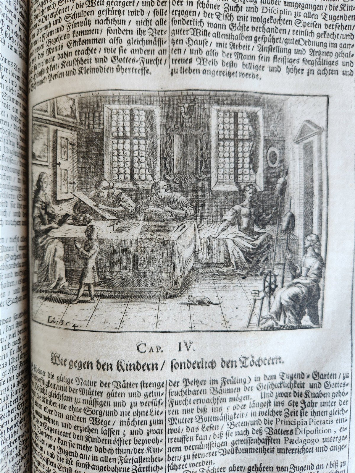 1682 Georgica curiosa ILLUSTRATED noble country life antique PIGSKIN FOLIO