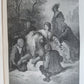 1880s CRUSADES CULTURE of THEIR TIME antique GUSTAVE DORE ILLUSTRATED FOLIO
