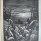 1880s CRUSADES CULTURE of THEIR TIME antique GUSTAVE DORE ILLUSTRATED FOLIO